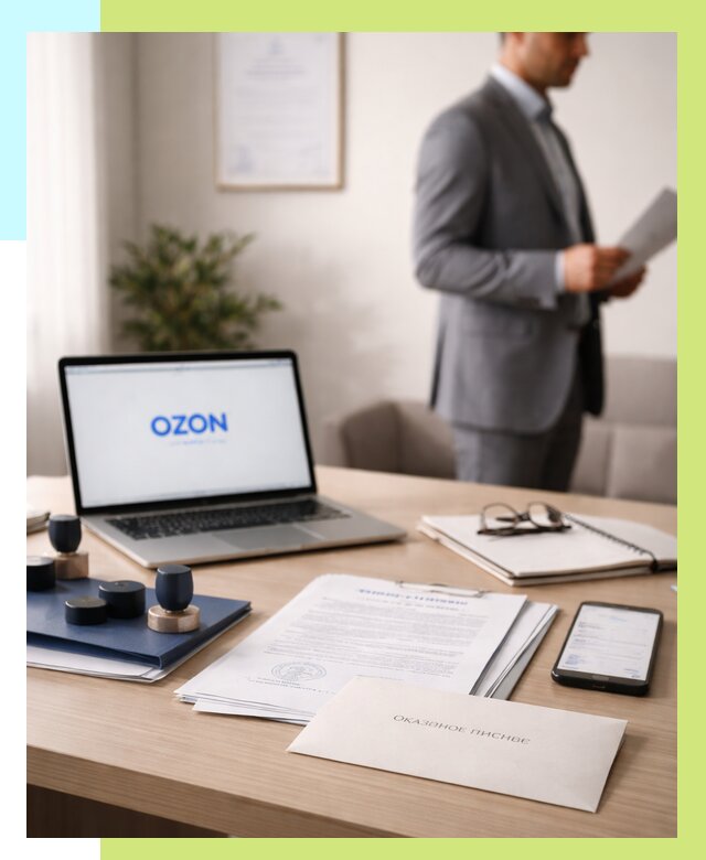 Отказное письмо для Ozon в Ртищеве от 3575 р. | Сертэкс